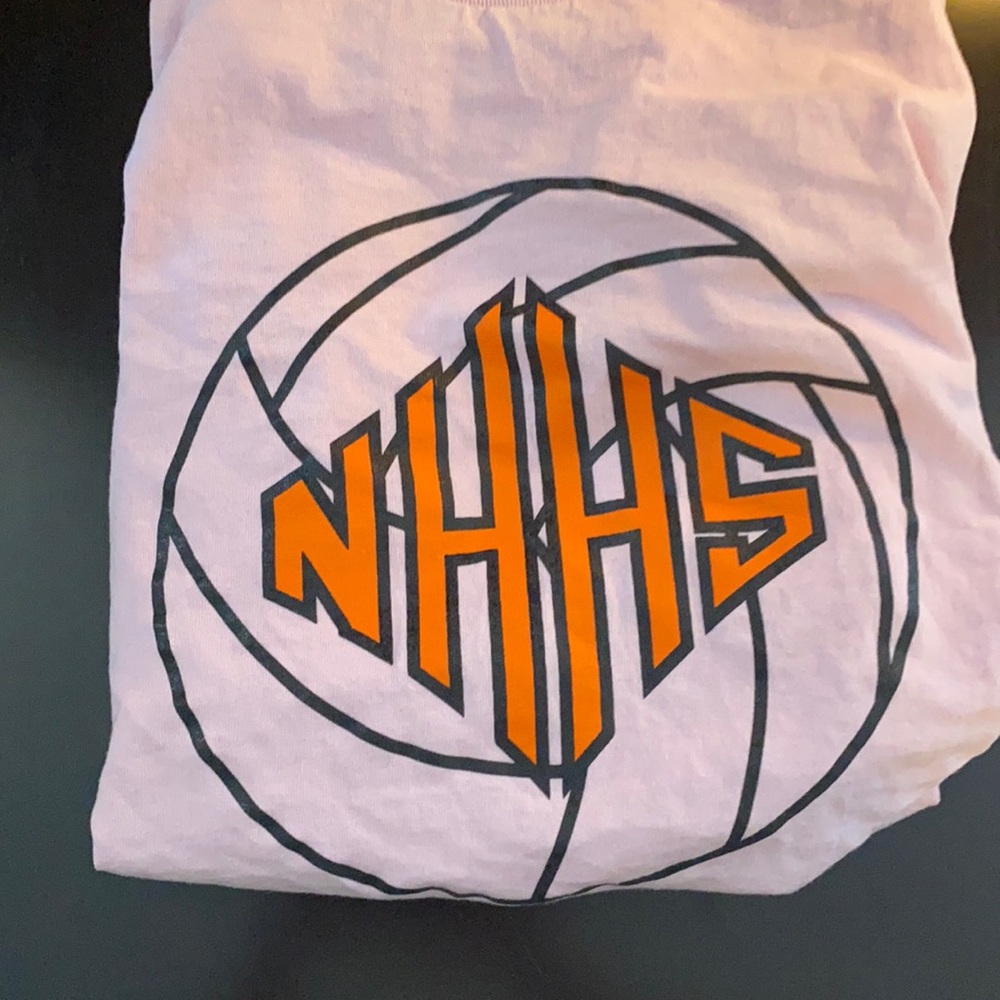 Pink volleyball t-shirt